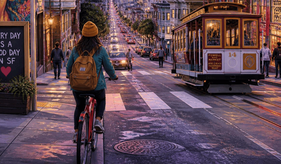 Everything Leftism on a bicycle